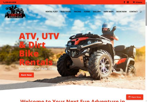 forrestsmotorsportsrentals.com capture - 2025-06-01 15:58:27