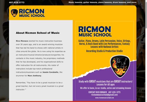 ricmonmusicschool.com capture - 2025-06-01 16:33:52