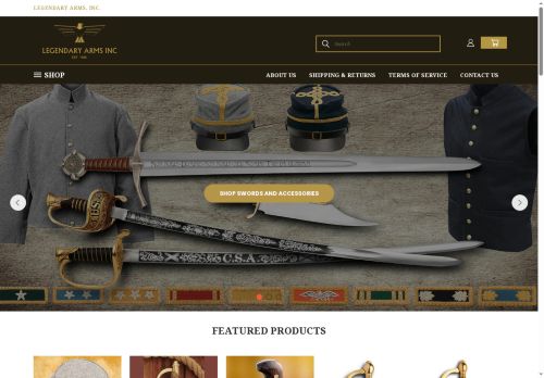 legendaryarms.com capture - 2025-06-01 17:21:19