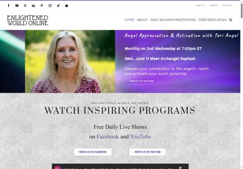 enlightenedworld.online capture - 2025-06-01 18:12:02