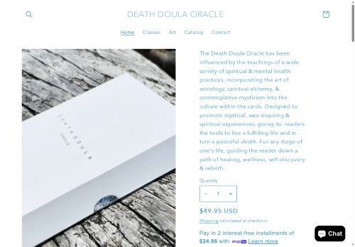 deathdoulaoracle.shop capture - 2025-06-01 19:05:35