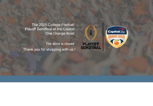 orangebowlmerchandise.com capture - 2025-06-01 19:59:20