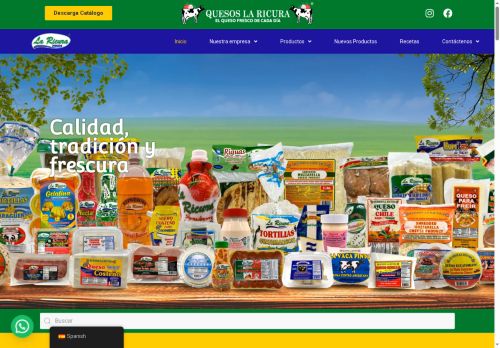 quesoslaricura.com capture - 2025-06-01 21:16:57