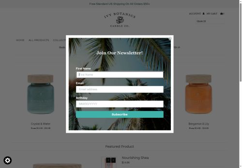 Ivy Botanics Candle Co. capture - 2025-06-01 22:05:19