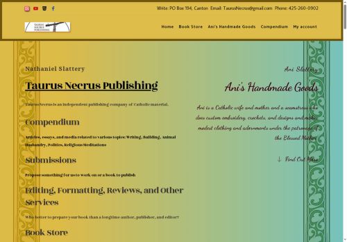 taurusnecrus.com capture - 2025-06-02 01:05:22