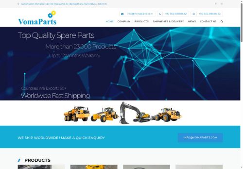 vomaparts.com capture - 2025-06-02 04:54:11