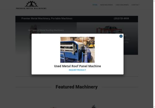 metalroofingmachines.com capture - 2025-06-02 11:59:04