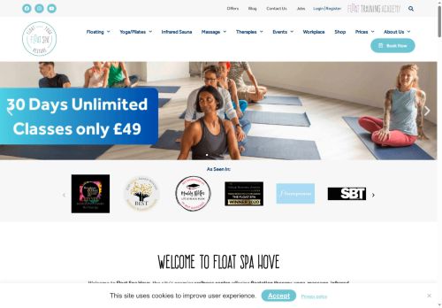 thefloatspa.co.uk capture - 2025-06-02 13:13:01