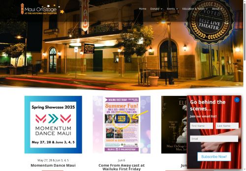 mauionstage.com capture - 2025-06-02 19:30:47