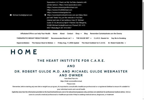 heartinstituteforcare.com capture - 2025-06-02 19:48:12