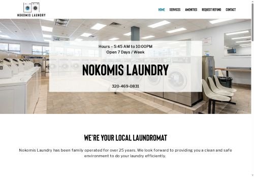 nokomislaundry.com capture - 2025-06-02 22:10:11