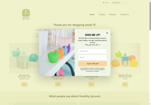 shophealthysprouts.com capture - 2025-06-03 00:07:18