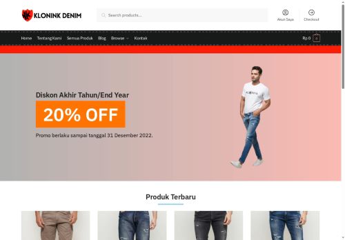 kloninkdenim.com capture - 2025-06-03 00:35:29