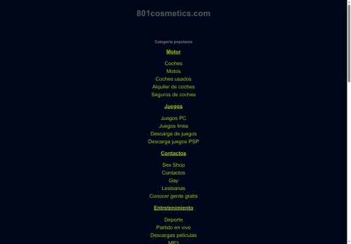 801cosmetics.com capture - 2025-06-03 00:42:28