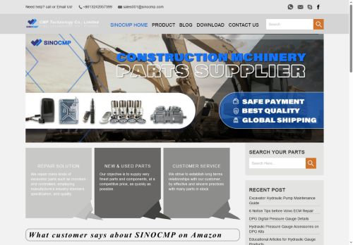 sinocmpexcavatorparts.com capture - 2025-06-03 02:14:57