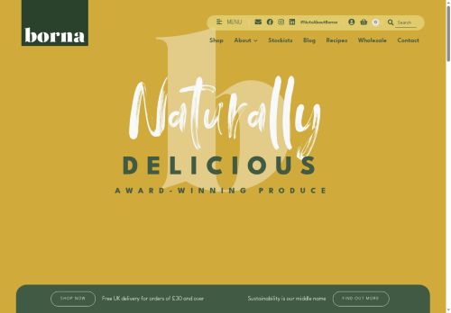 bornafoods.com capture - 2025-06-03 02:19:11