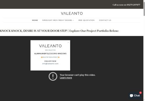 valeantosirondoors.co.uk capture - 2025-06-03 03:18:37
