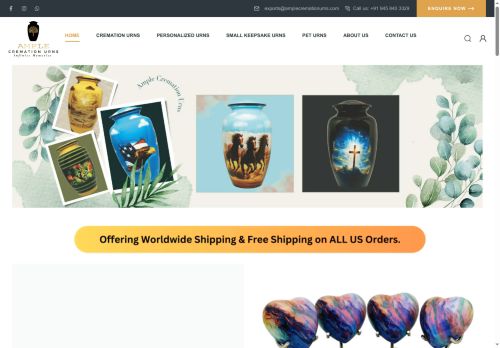 amplecremationurns.com capture - 2025-06-03 04:53:20