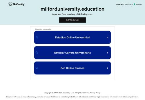 milforduniversity.education capture - 2025-06-03 05:40:25