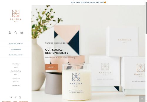 kandilacompany.com capture - 2025-06-03 06:03:52