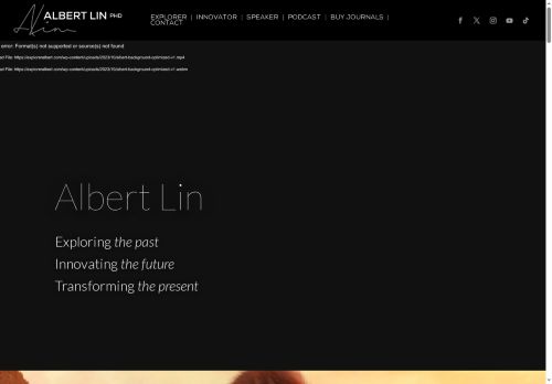 exploreralbert.com capture - 2025-06-03 07:04:50