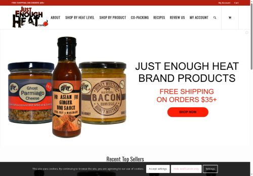 justenoughheat.com capture - 2025-06-03 11:53:10