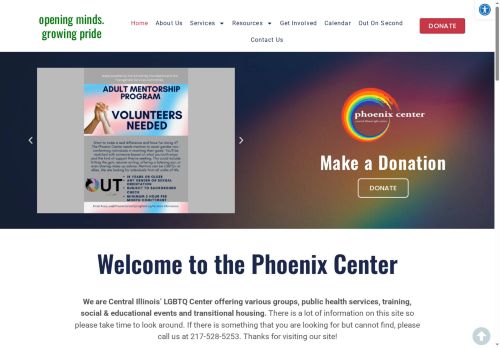 phoenixcenterspringfield.org capture - 2025-06-03 14:59:57