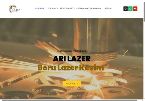 lazerprofil.com capture - 2025-06-03 16:01:58