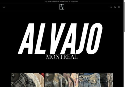 alvajoclothing.com capture - 2025-06-03 16:59:34