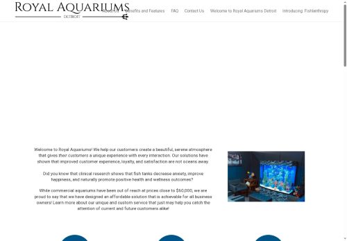 royalaquariumsdetroit.com capture - 2025-06-03 20:58:25