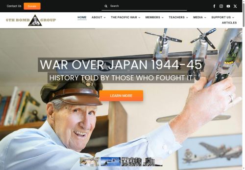 6thbombgroup.com capture - 2025-06-03 21:49:17