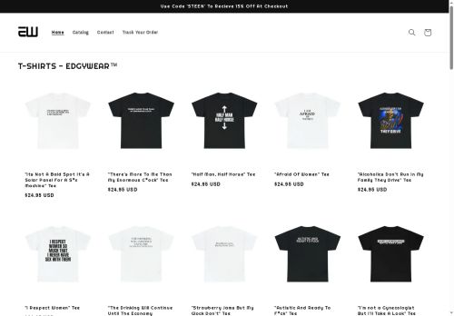 edgywearr.com capture - 2025-06-03 23:40:06