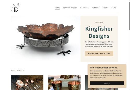 kingfisherdesignsmetals.com capture - 2025-06-04 04:29:06