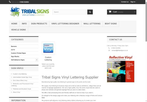 tribalsigns.co.uk capture - 2025-06-04 04:58:41