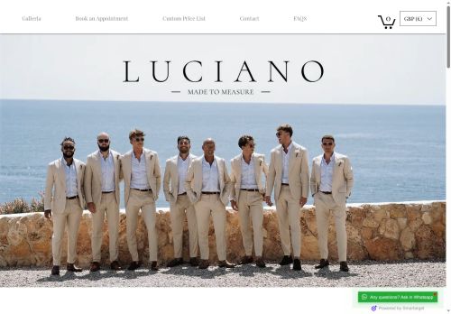 lucianossuits.co.uk capture - 2025-06-04 07:40:51