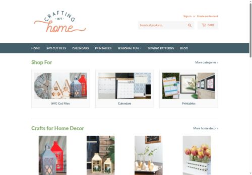 craftingmyhomeshop.com capture - 2025-06-04 07:47:28