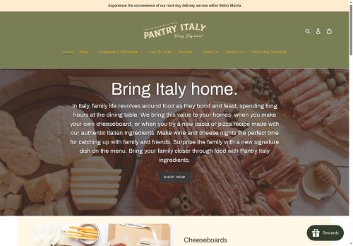 pantryitaly.com capture - 2025-06-04 08:10:10