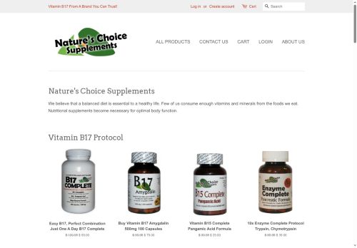 mynatureschoice.com capture - 2025-06-04 15:45:09