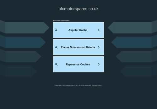 bfcmotorspares.co.uk capture - 2025-06-04 17:01:42