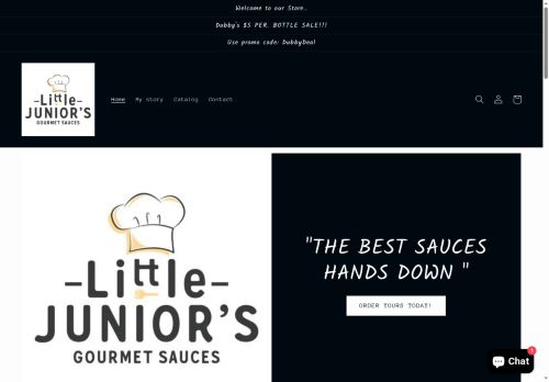 littlejuniorssauces.com capture - 2025-06-04 17:28:09