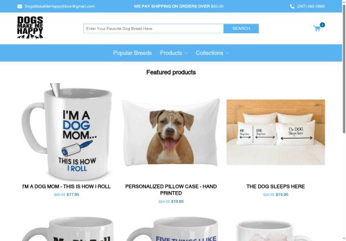 dogsmakemehappy.com capture - 2025-06-04 18:41:03