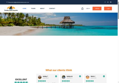 paradisetravelexcursion.com capture - 2025-06-04 20:01:24