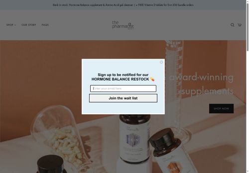 thepharmacistbeauty.com capture - 2025-06-05 02:01:31
