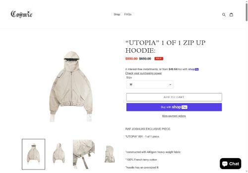 cosmicstreetwear.com capture - 2025-06-05 02:25:19