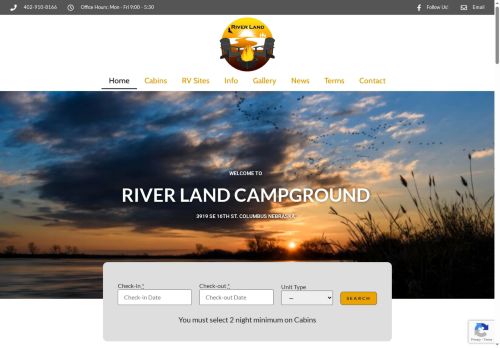 riverlandcampground.com capture - 2025-06-05 03:31:15