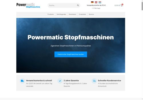 powermaticstopfmaschine.com capture - 2025-06-05 03:44:02