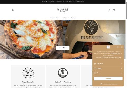 theuppercrustpizzeria.co.uk capture - 2025-06-05 04:49:24
