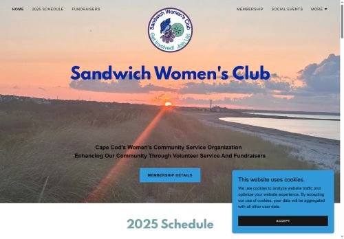 sandwichwomensclub.org capture - 2025-06-05 06:03:46
