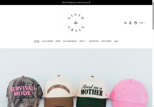 ninthandgrace.com capture - 2025-06-05 06:19:32