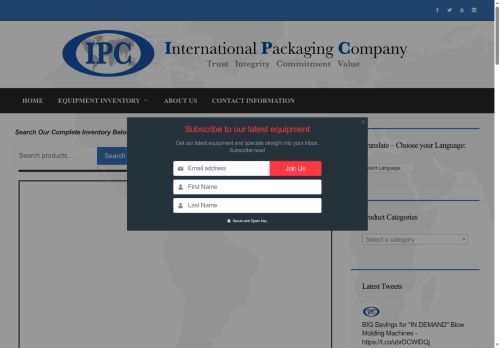 internationalpack.com capture - 2025-06-05 10:32:50